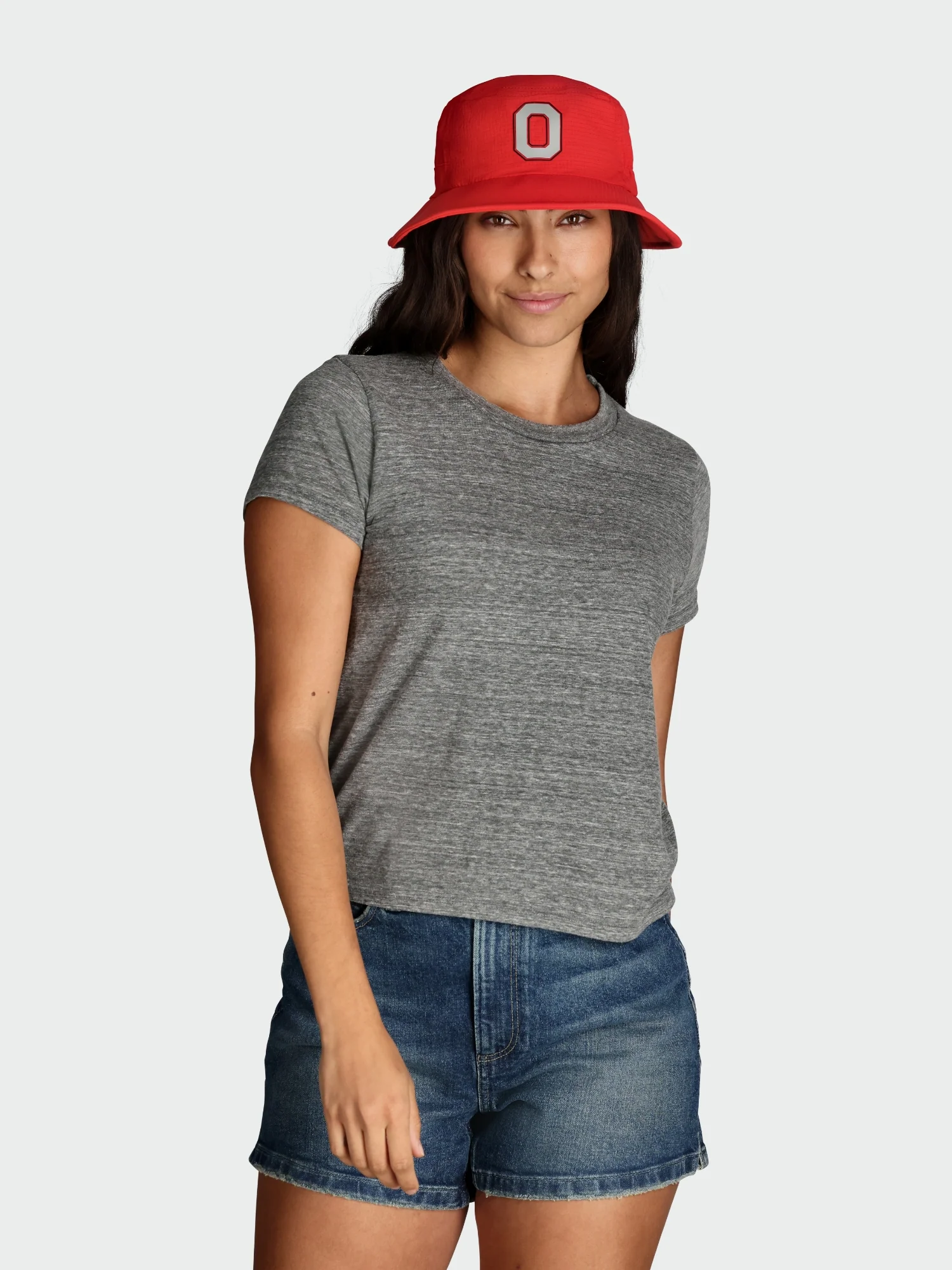 Cool One UPF Bucket Hat / Ohio State Buckeyes / Scarlet - Image 4
