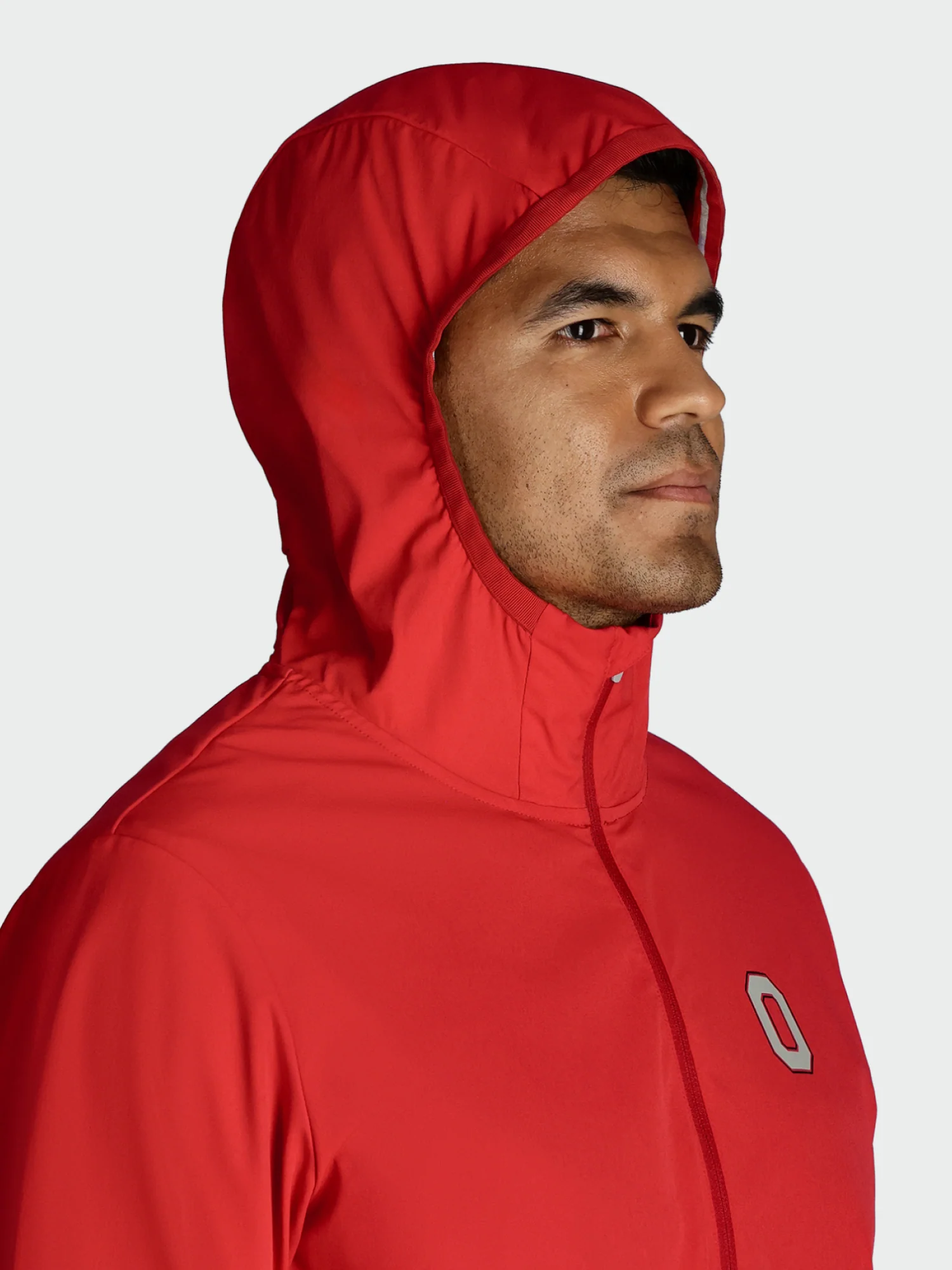 Cool One UPF Pullover / Ohio State Buckeyes / Scarlet - Image 4