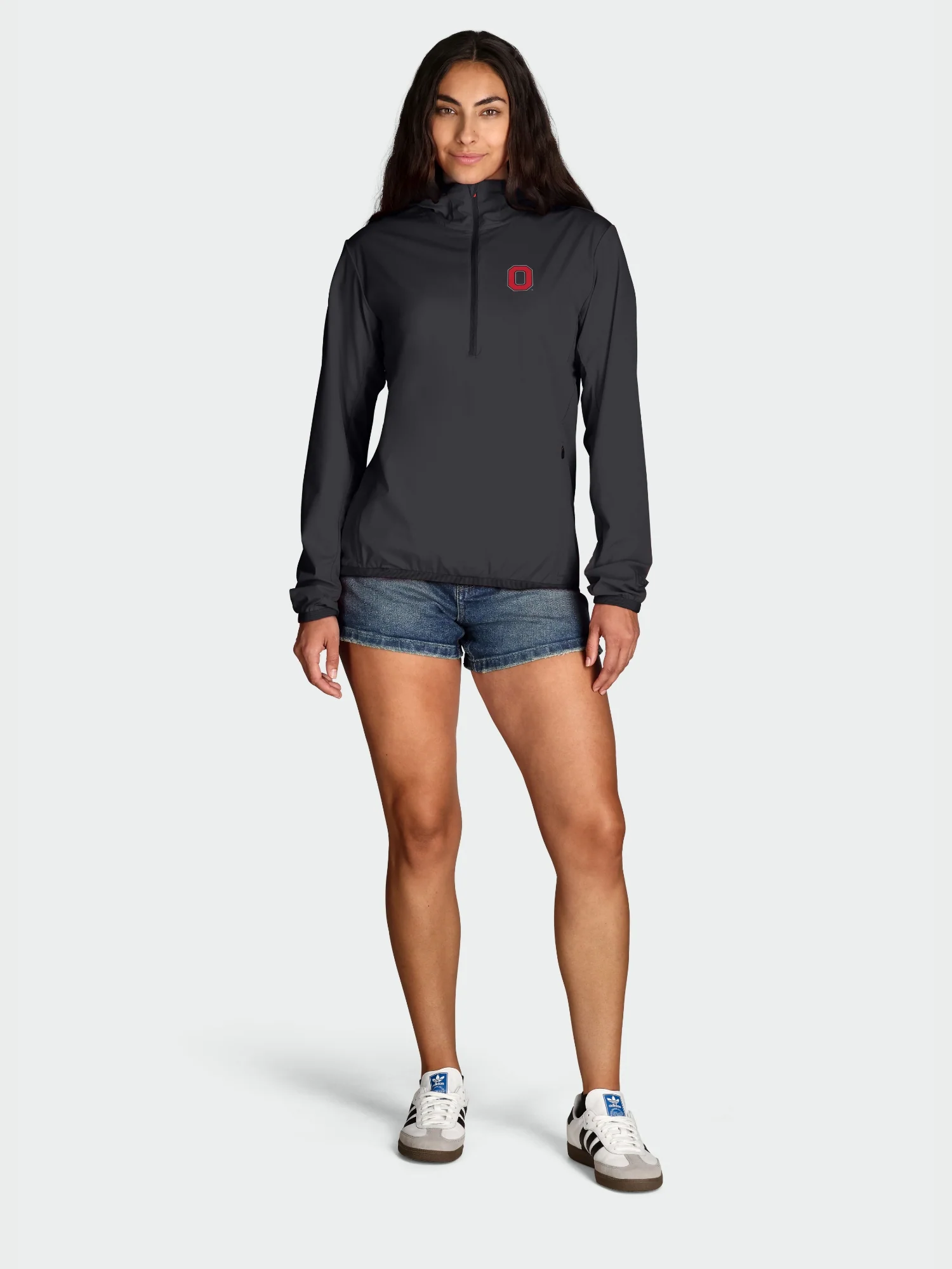 Cool One UPF Pullover / Ohio State Buckeyes / Black - Image 3