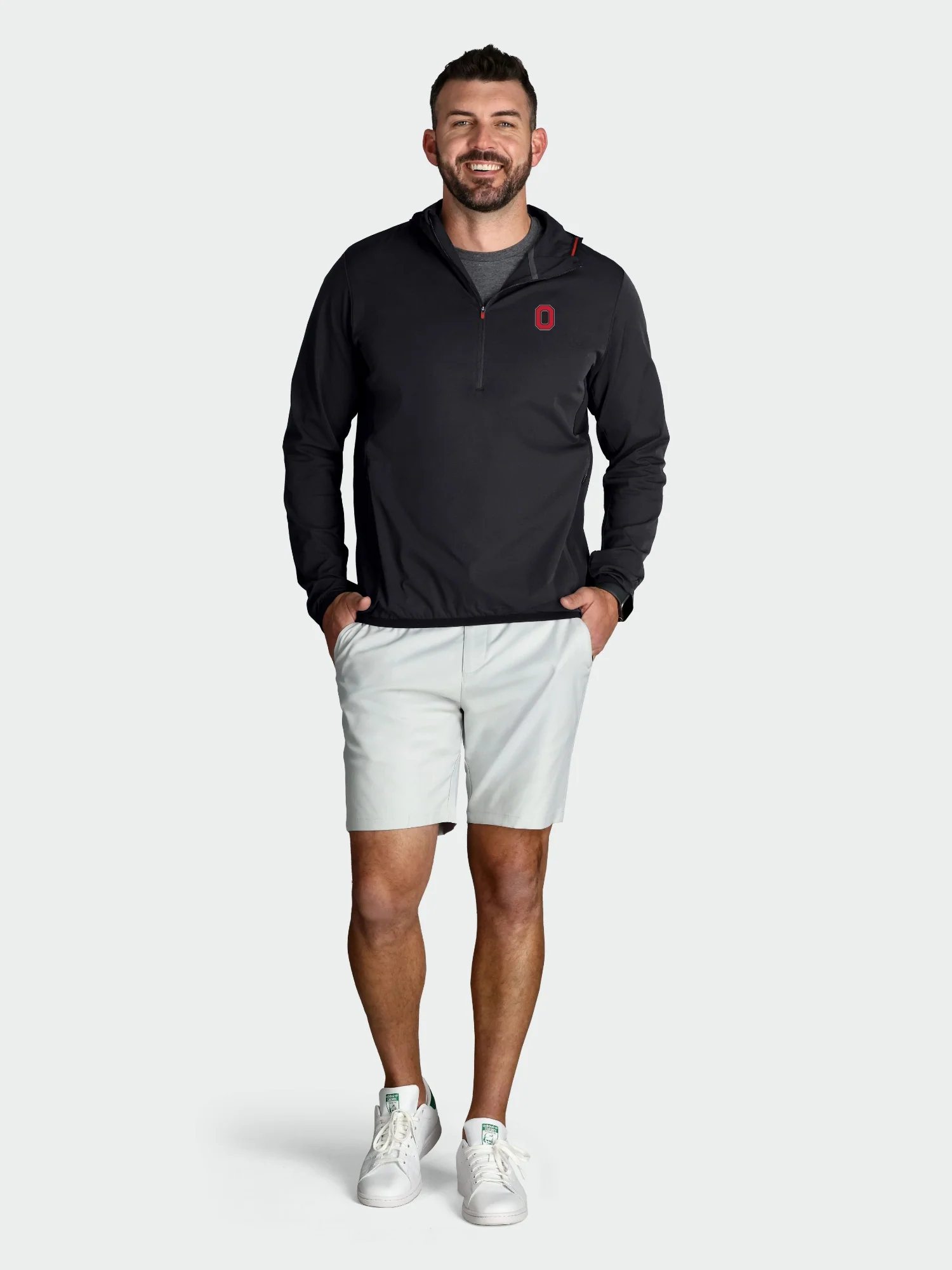 Cool One UPF Pullover / Ohio State Buckeyes / Black - Image 5