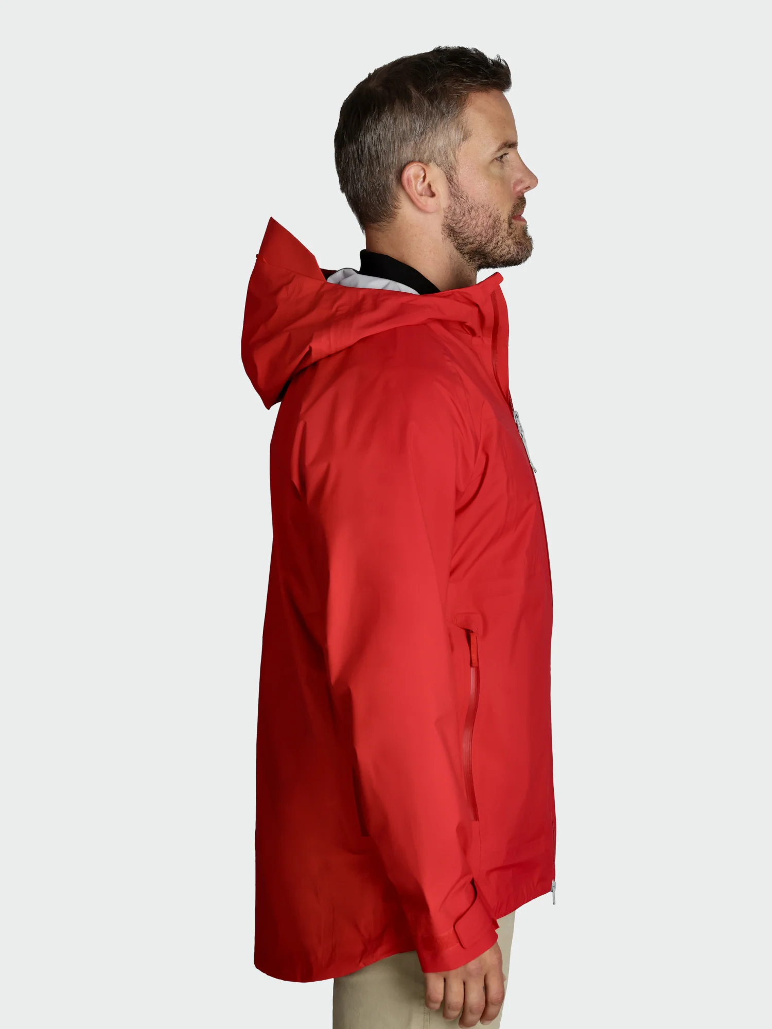 Dry One Waterproof Coat / Ohio State Buckeyes / Scarlet - Image 4