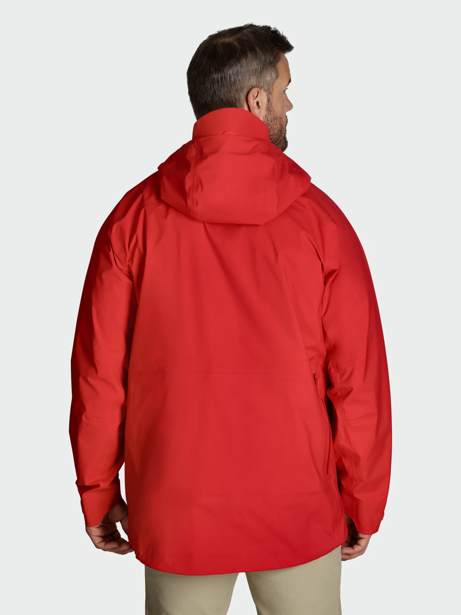 Dry One Waterproof Coat / Ohio State Buckeyes / Scarlet - Image 5