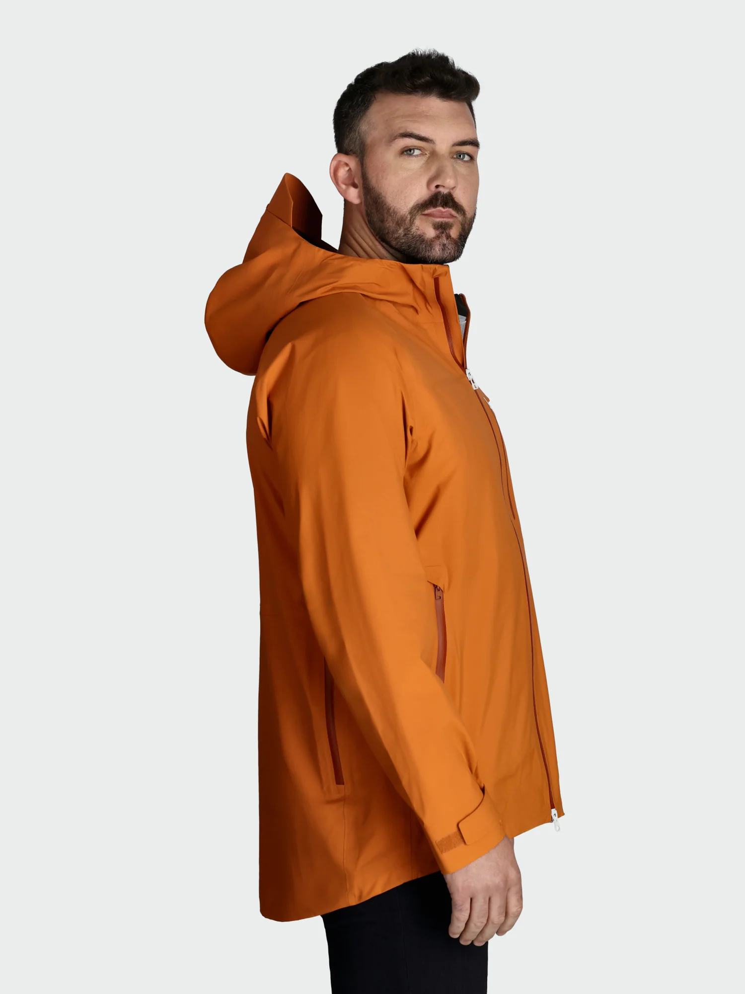 Dry One Waterproof Coat / Texas Longhorns / Burnt Orange - Image 4