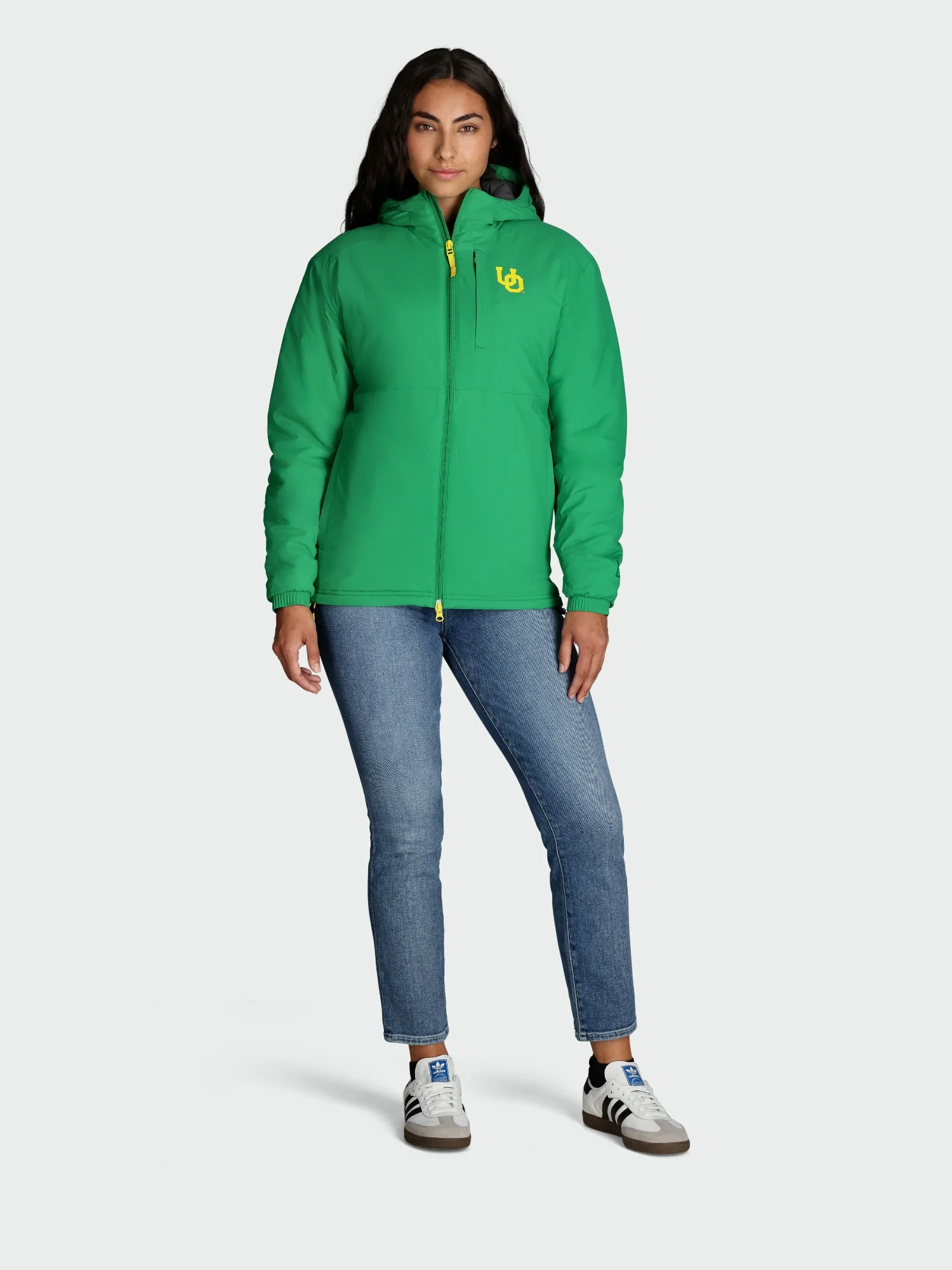 Warm One Insulated Jacket / Oregon Ducks / Green - Image 3