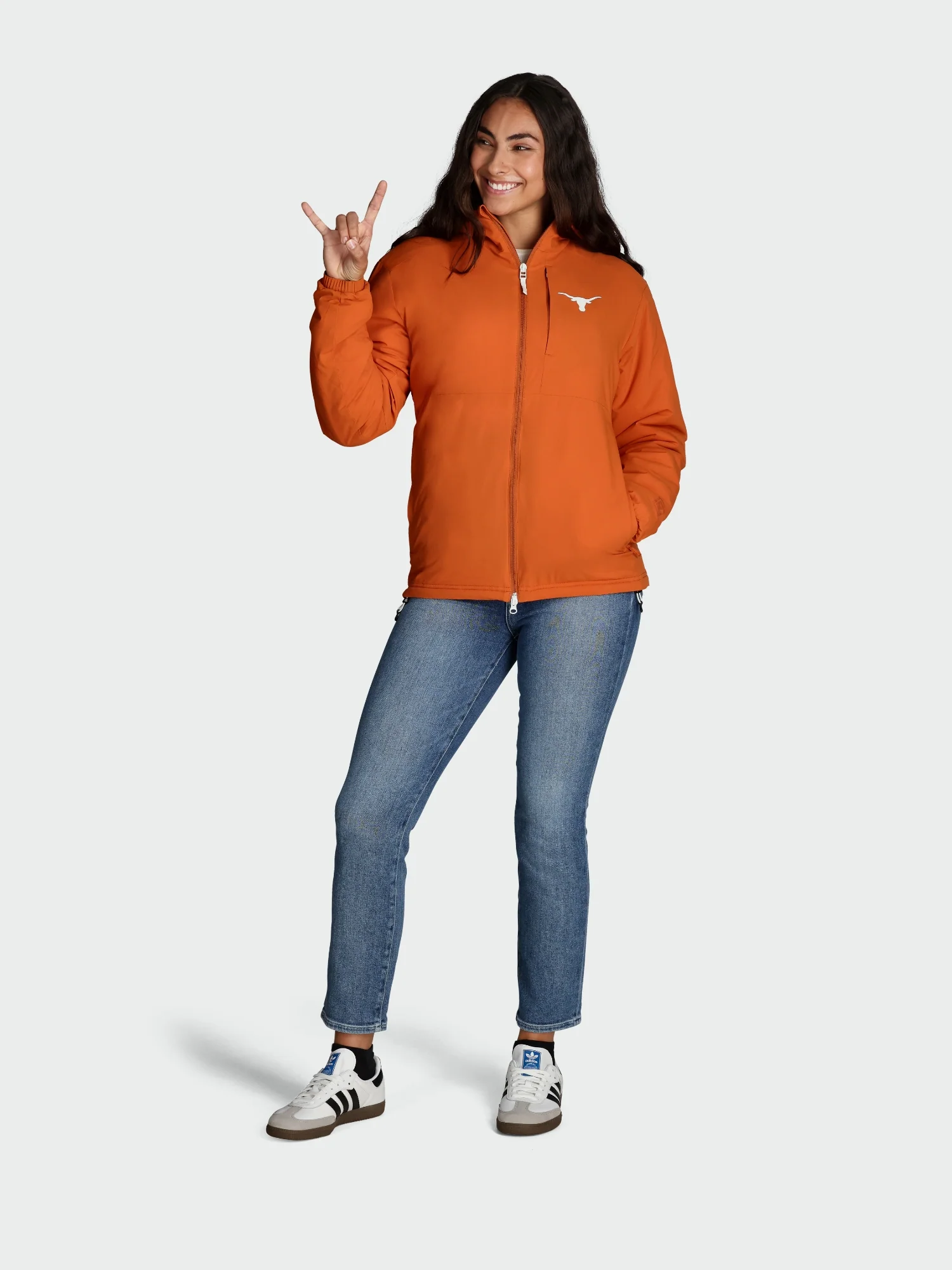 Warm One Insulated Jacket / Texas Longhorns / Burnt Orange - Image 3